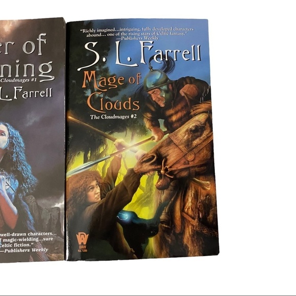 Holder of Lightning & Mage of Clouds The Cloudmages 1 & 2 S.L. Farrell Paperback - Picture 3 of 9